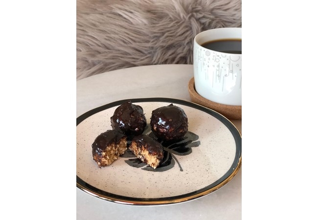 Çikolatalı truffles